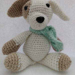 Amigurumi puppy